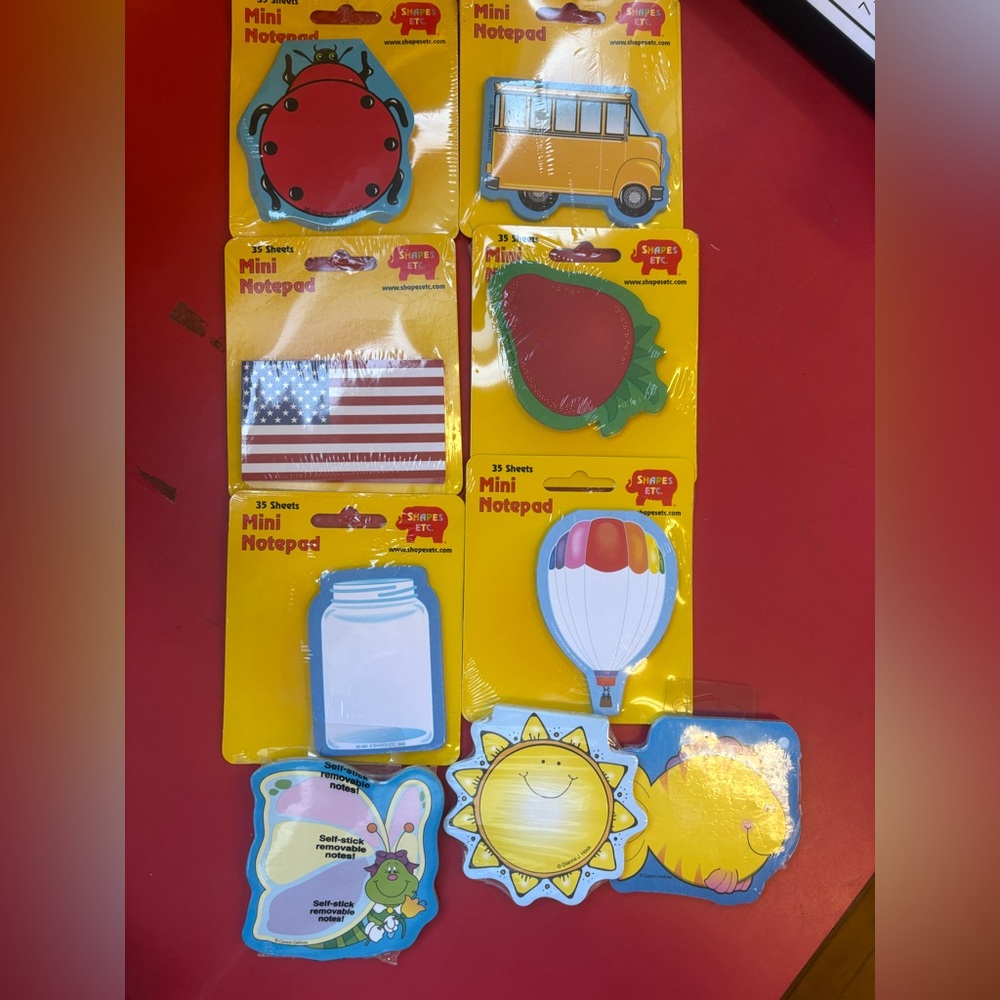 Mini Notepad Set - Multicolor